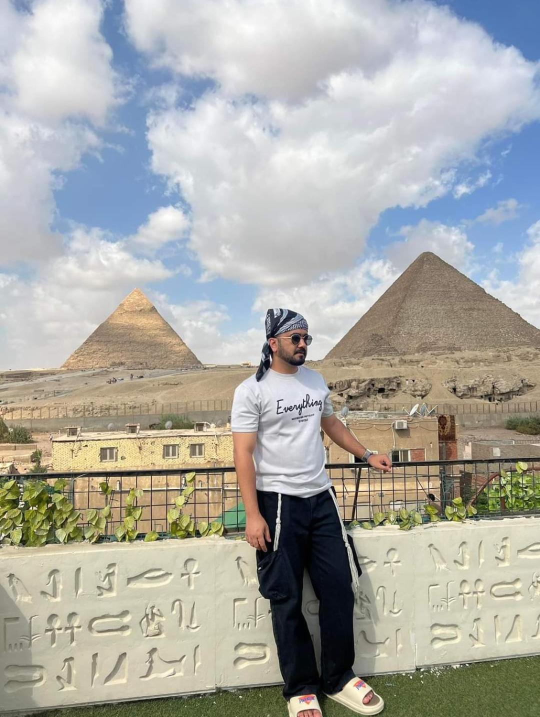 Hotel Sequoia Pyramids View Kafret el-Gabal Exterior foto