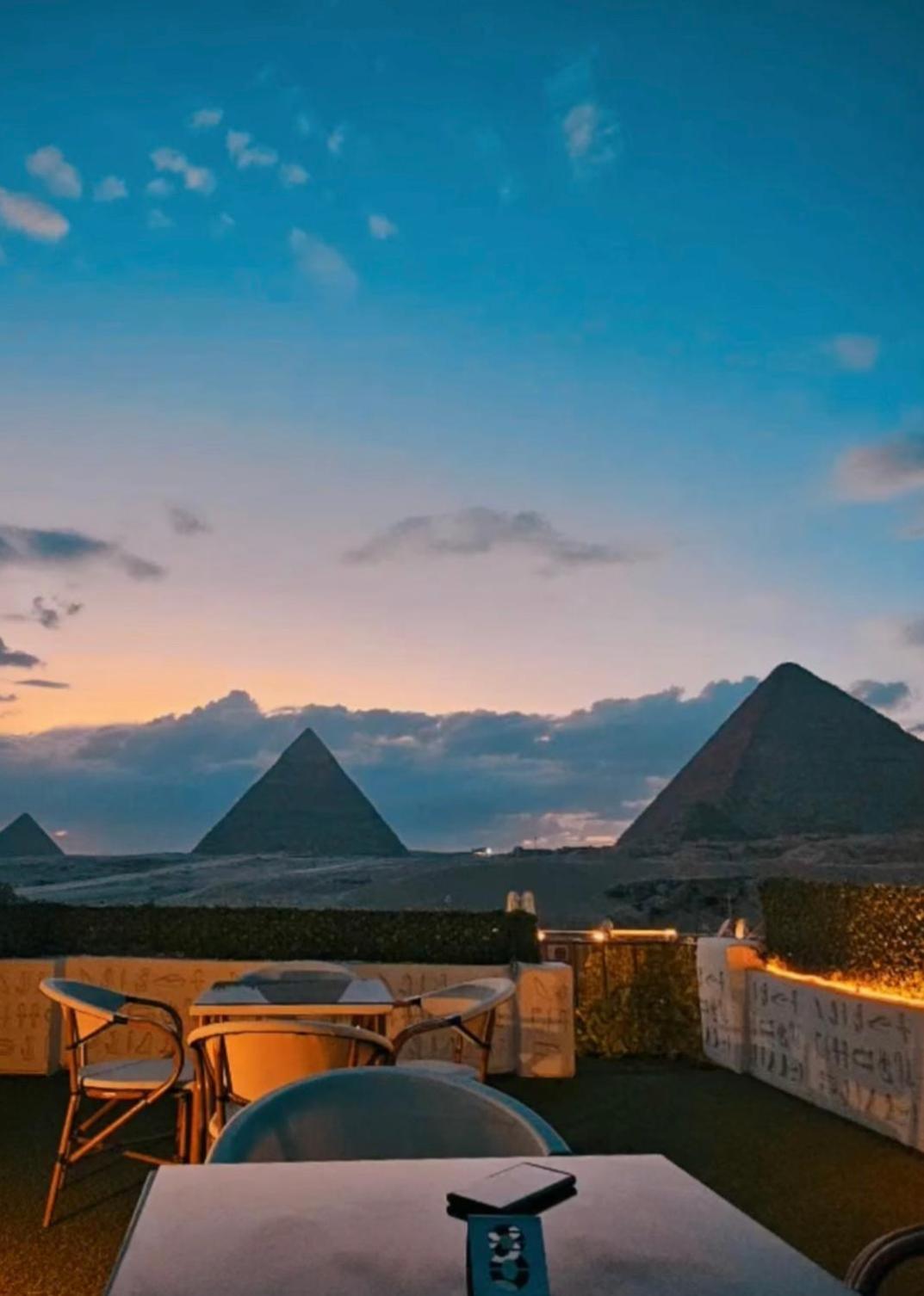 Hotel Sequoia Pyramids View Kafret el-Gabal Exterior foto